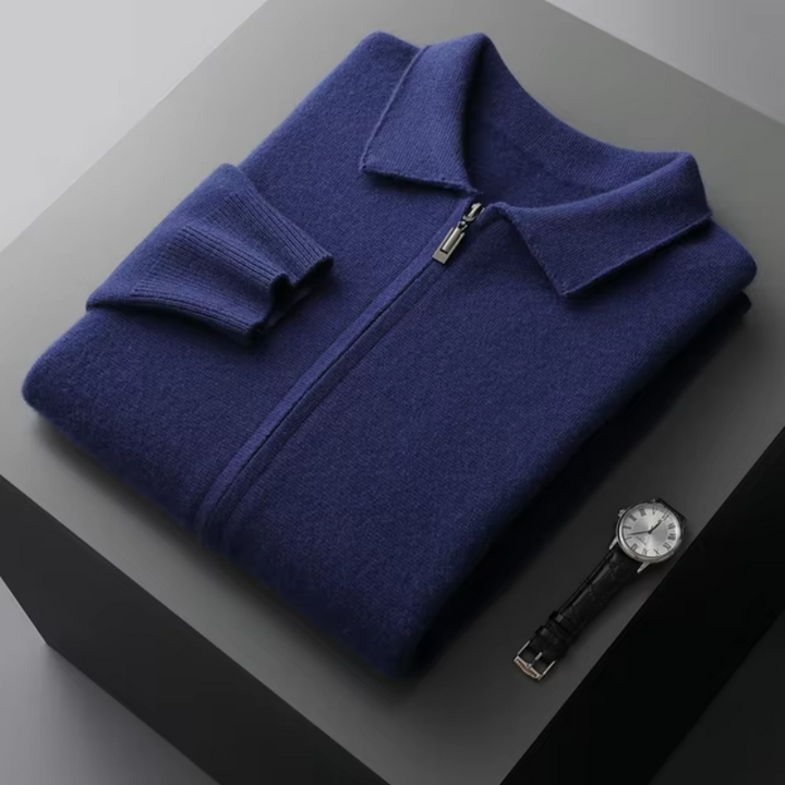 Mens Sweatshirt with Zipper Classic Fit