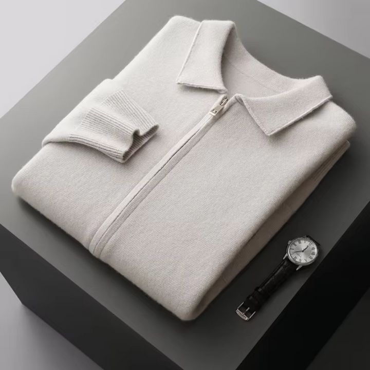 Mens Sweatshirt with Zipper Classic Fit