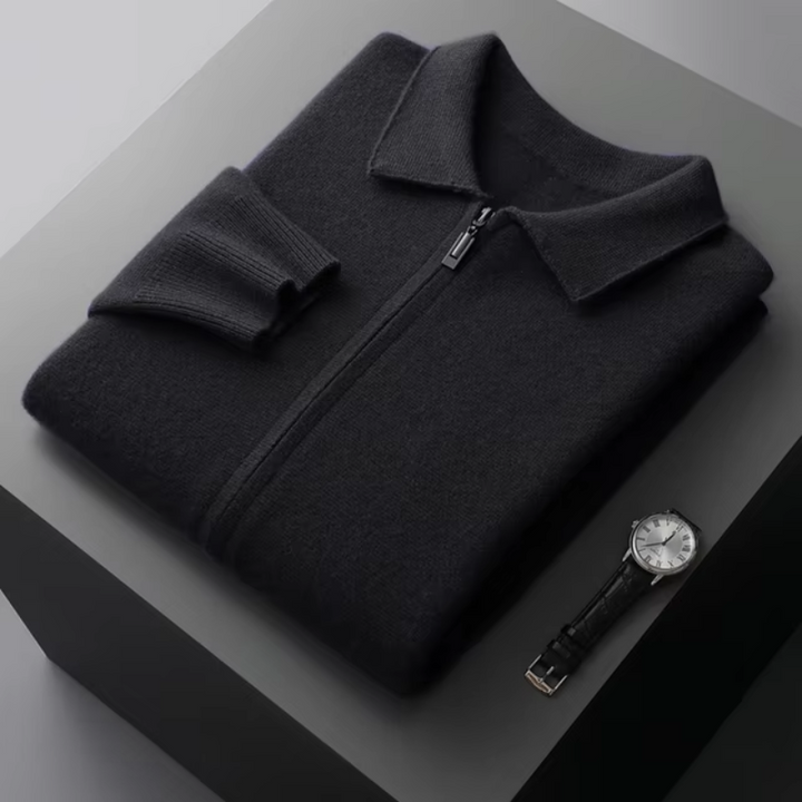 Mens Sweatshirt with Zipper Classic Fit