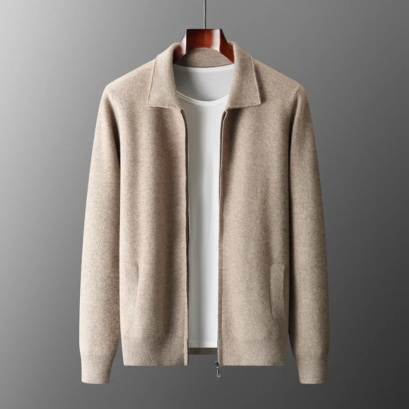 Mens Sweatshirt with Zipper Classic Fit - BritishMode