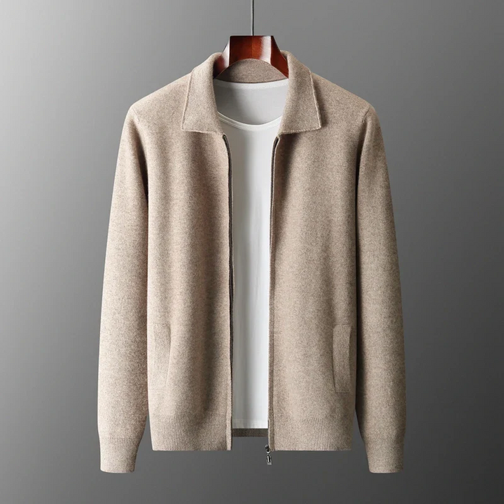 Mens Sweatshirt with Zipper Classic Fit - BritishMode