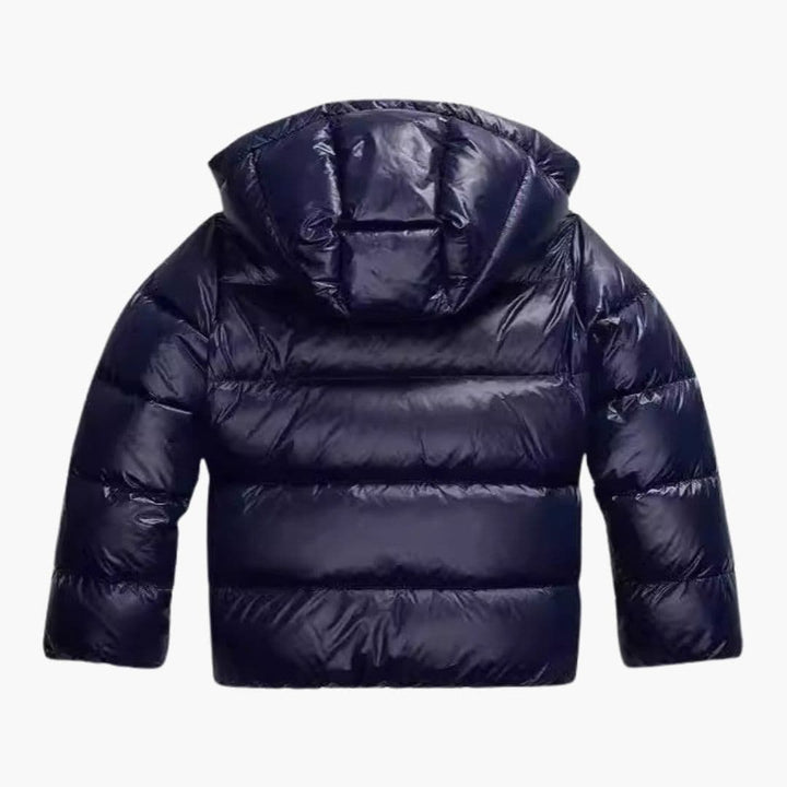 Womens Hooded Puffer Jacket Insulated Warm Fit