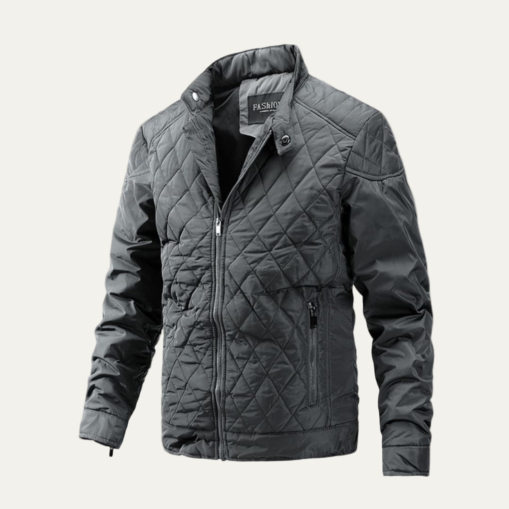 Mens Casual Baseball Jacket Warm Fit