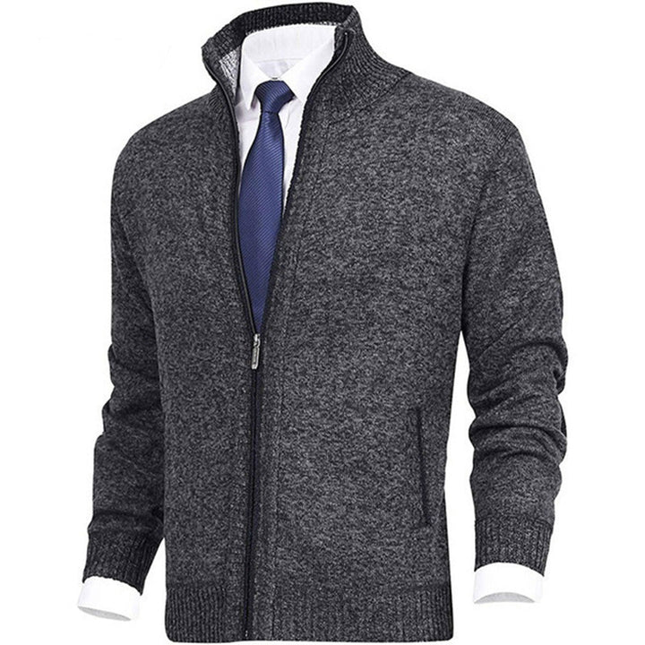Mens Waterproof Jacket with Zipper Closure