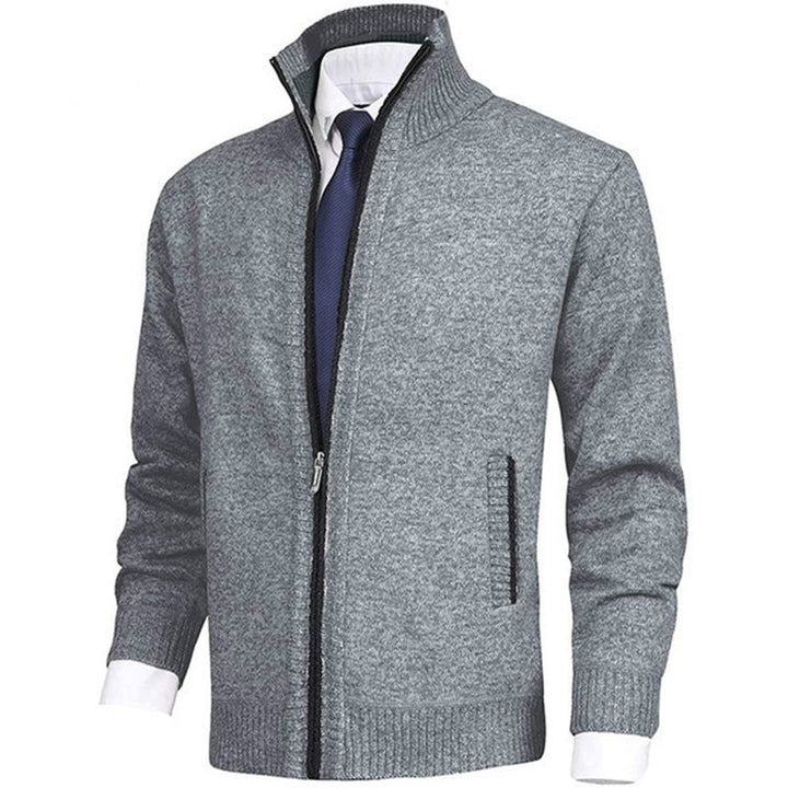 Mens Waterproof Jacket with Zipper Closure