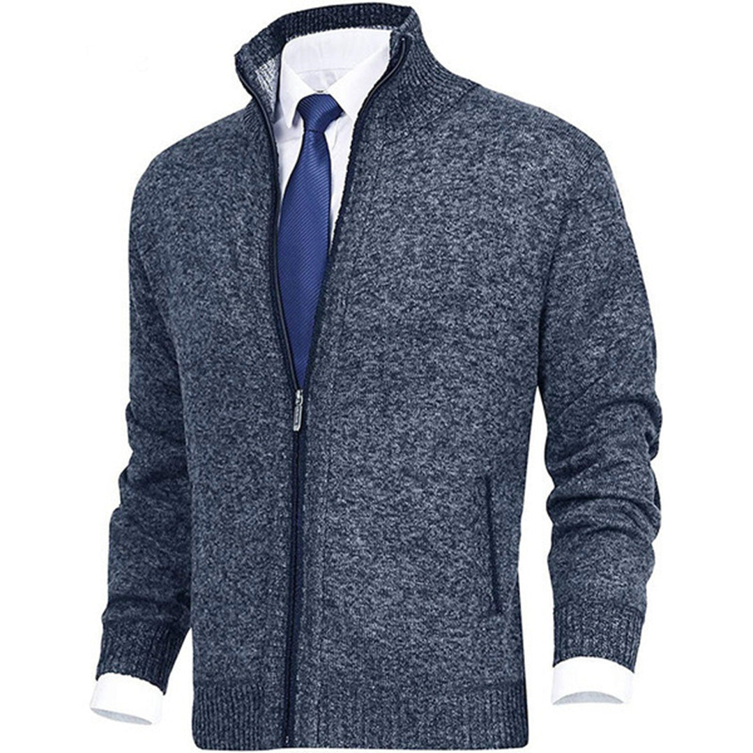 Mens Waterproof Jacket with Zipper Closure
