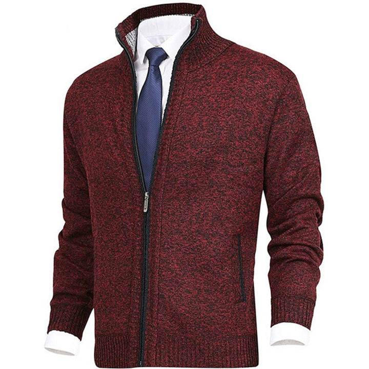 Mens Waterproof Jacket with Zipper Closure