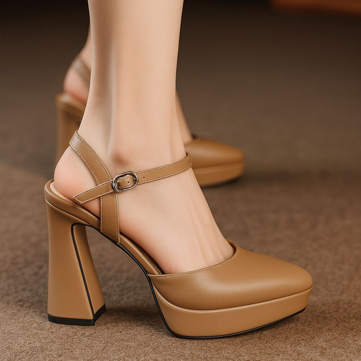 Womens Heeled Shoes Classic Style