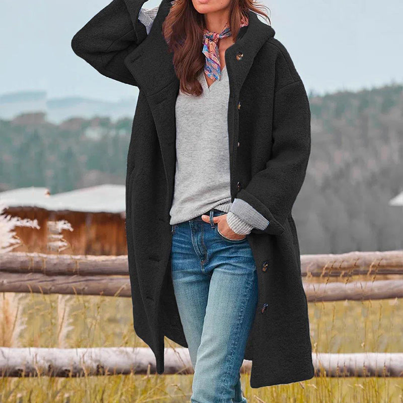 Womens Fashion Coat Elegant Tailored Fit