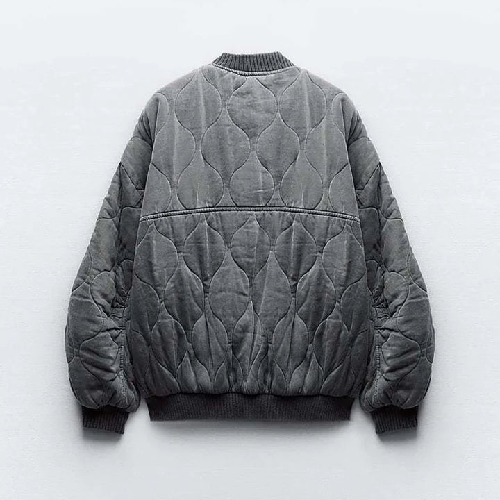 Womens Puffer Jacket Insulated Relaxed Fit Winter