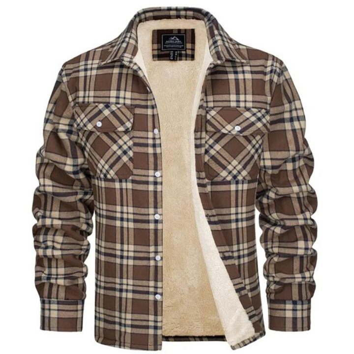 Mens Winter Jacket Quilted Insulated Warm Fit