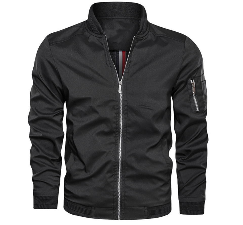 Mens Windbreaker Jacket Slim Fit Lightweight - BritishMode