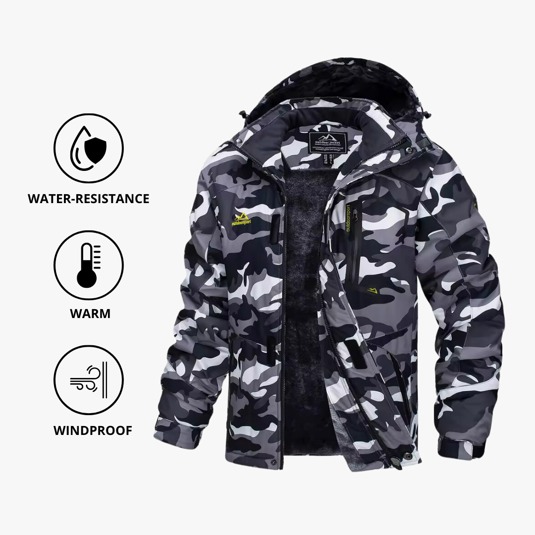 Unisex Winter Jacket Waterproof Insulated Warm