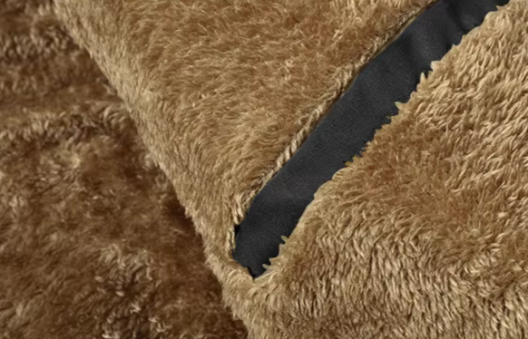 Mens Insulated Parka with Fur-Lined Hood