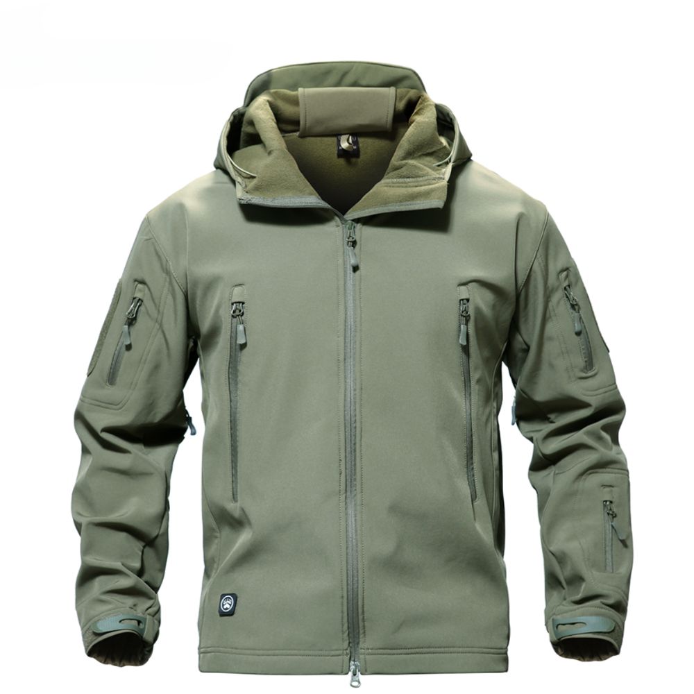 Mens Thermal Fleece Jacket Waterproof Windproof - BritishMode