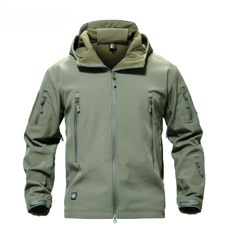 Mens Thermal Fleece Jacket Waterproof Windproof - BritishMode