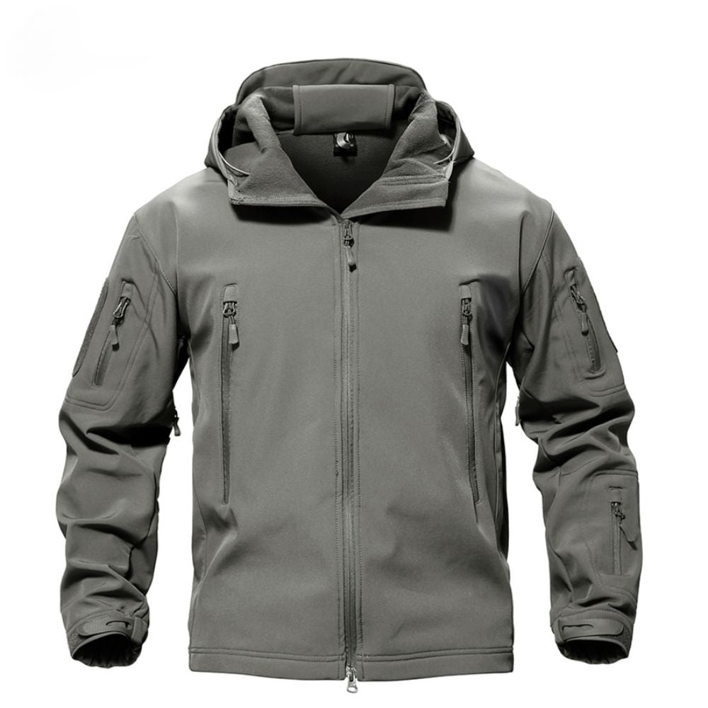Mens Thermal Fleece Jacket Waterproof Windproof