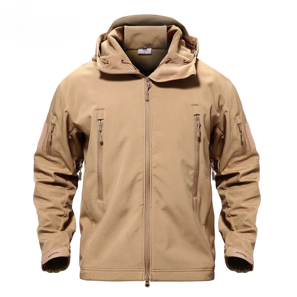 Mens Thermal Fleece Jacket Waterproof Windproof