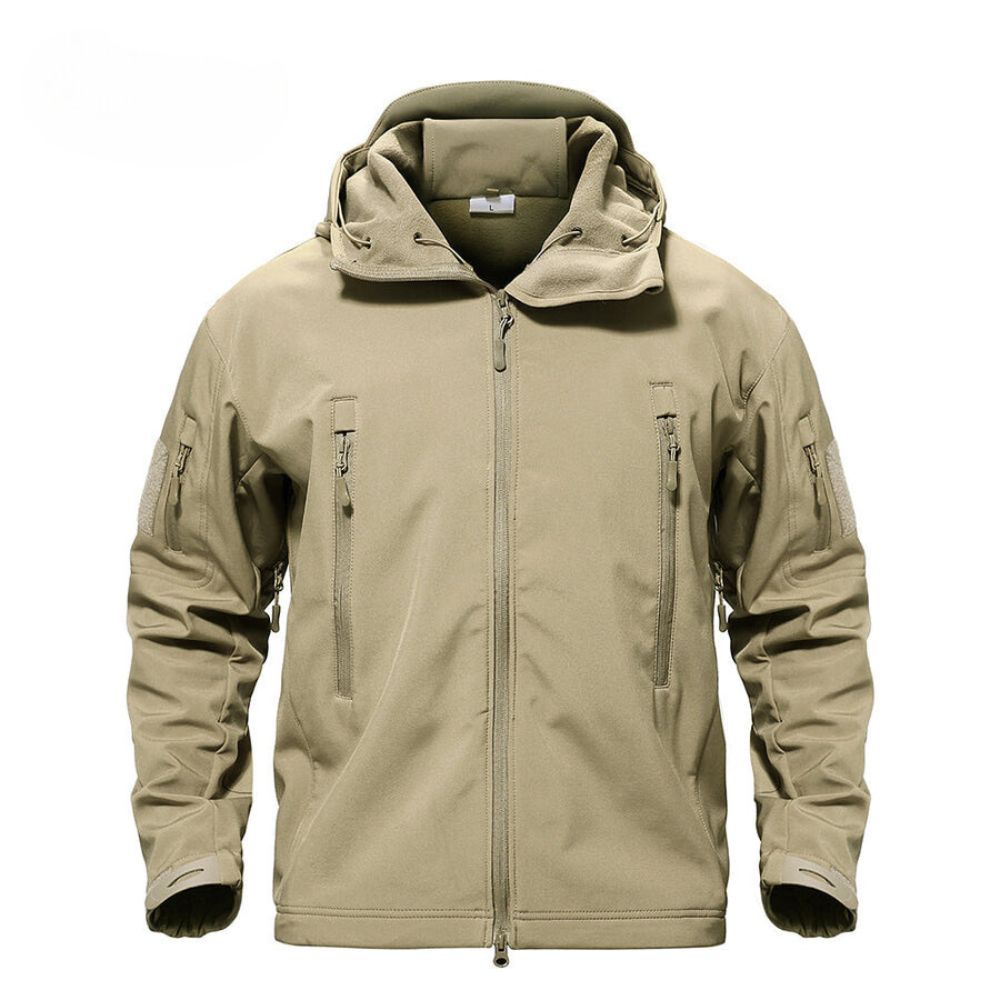 Mens Thermal Fleece Jacket Waterproof Windproof