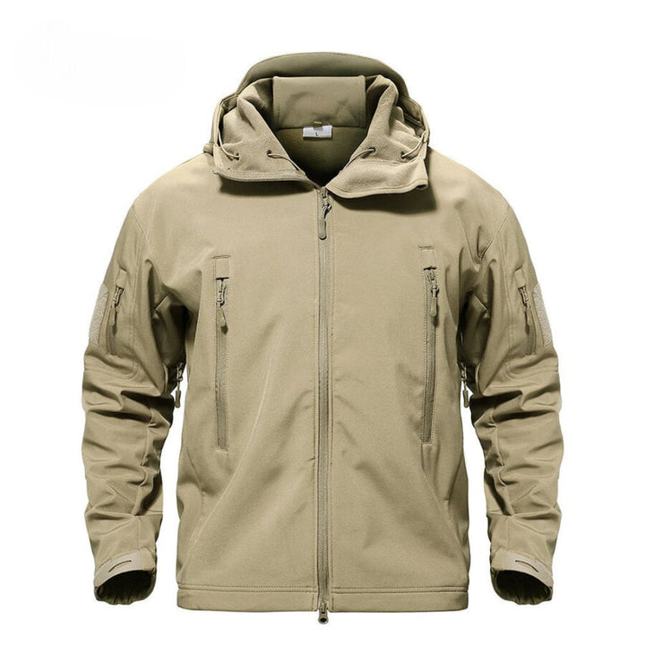 Mens Thermal Fleece Jacket Waterproof Windproof