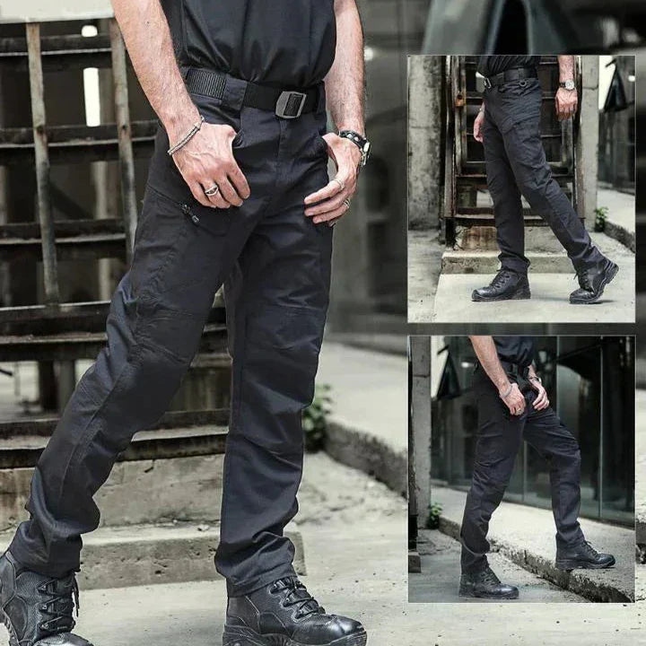 Mens Cargo Pants Waterproof Multifunctional Relaxed Fit - BritishMode