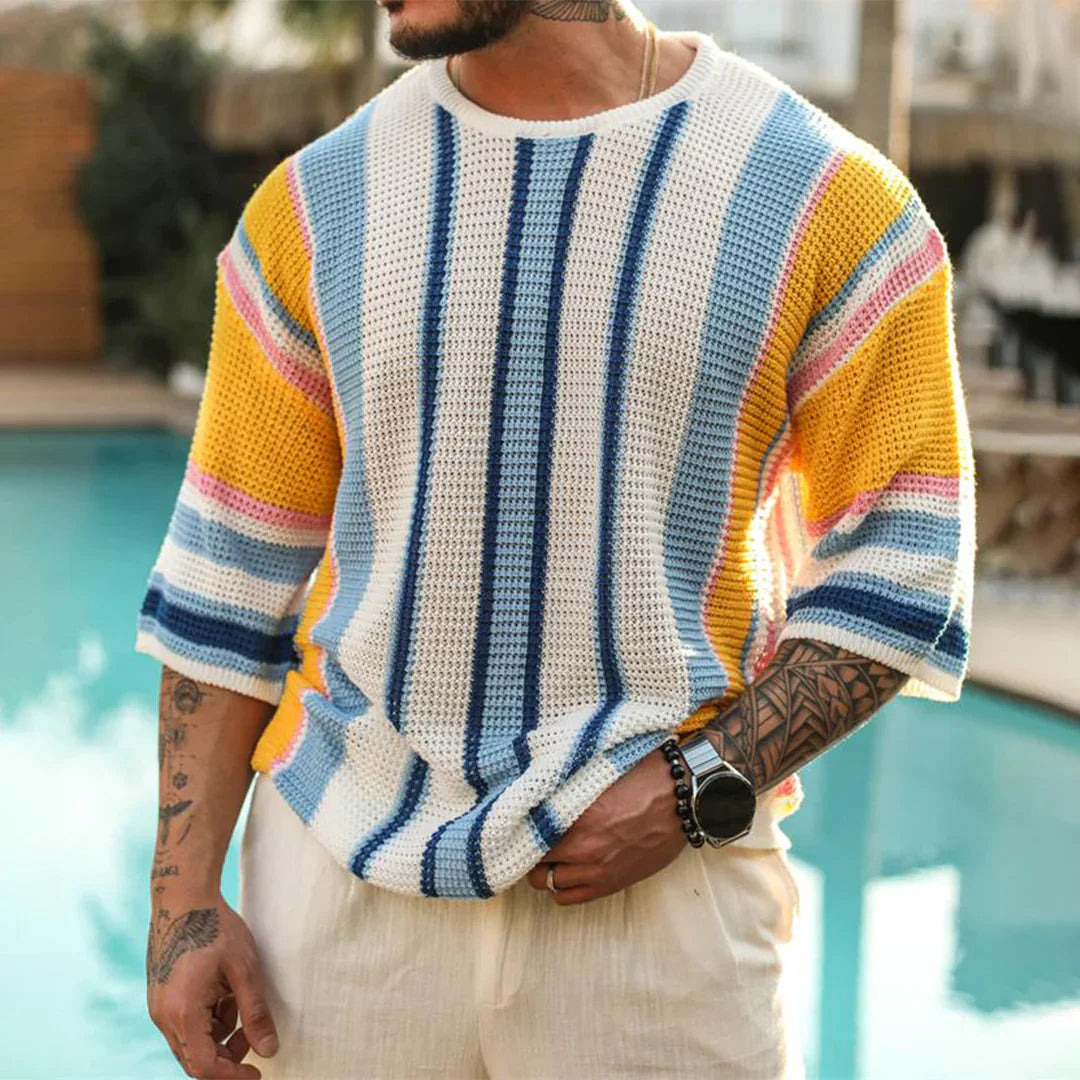 Mens Knit Shirt Maverick Stylish Fit