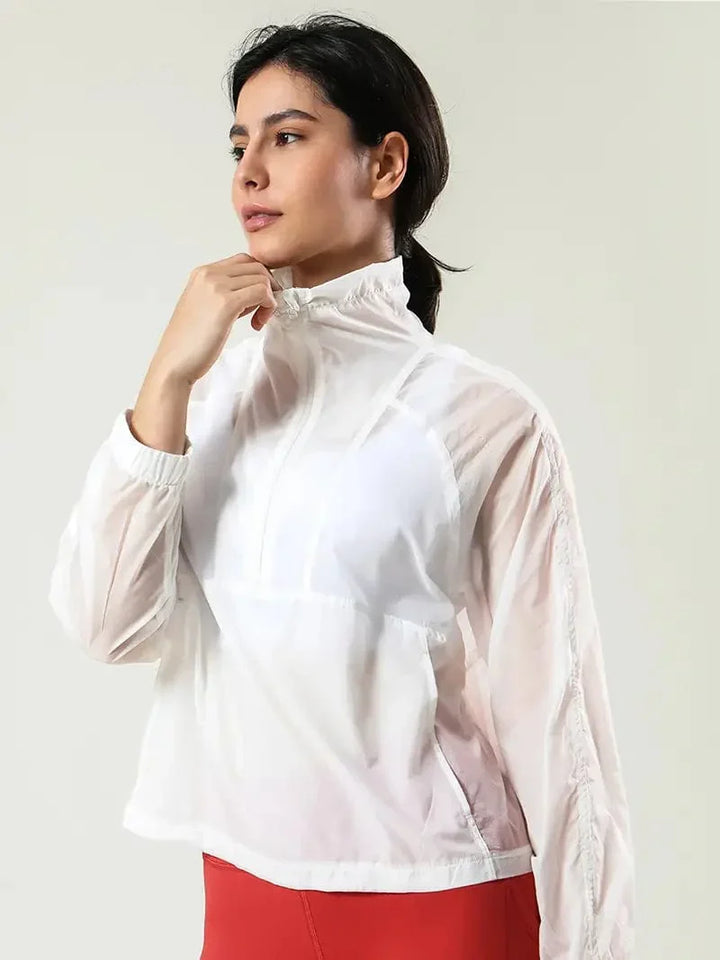 Unisex Windbreaker Jacket Water Resistant Comfortable Fit