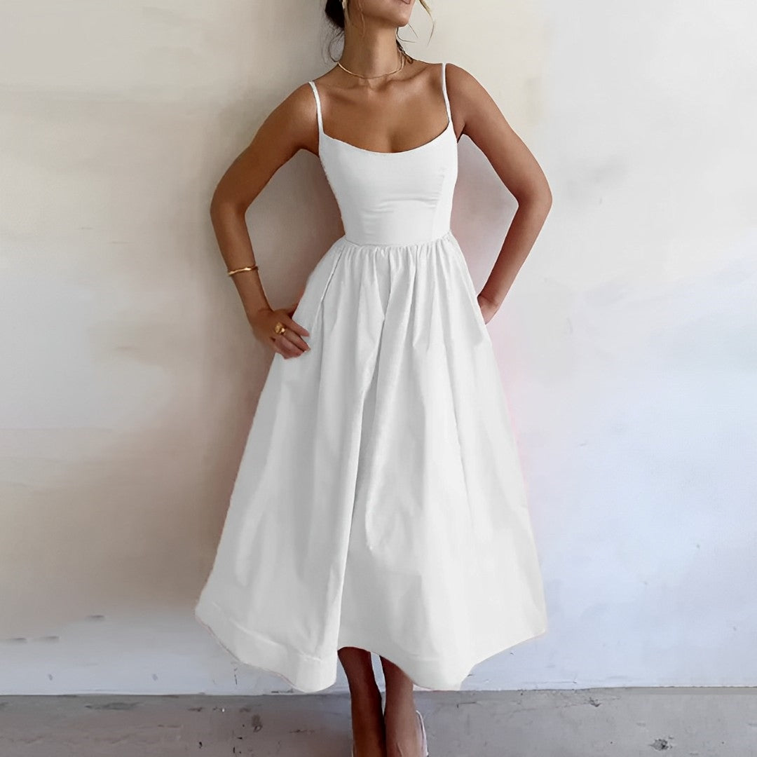 Womens Sundress Lightweight Sleeveless Summer Style