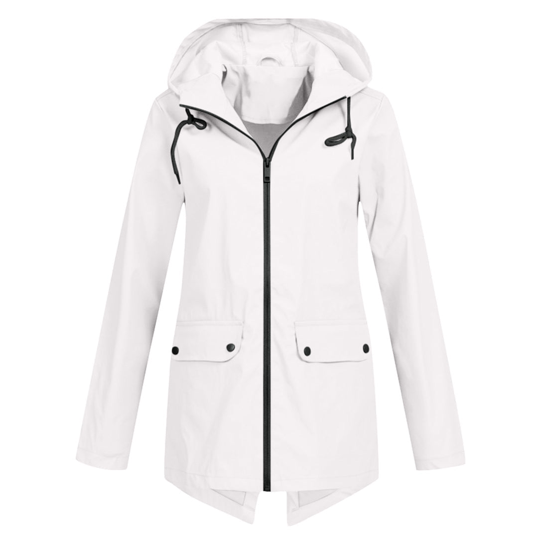 Womens Hooded Parka Coat Waterproof