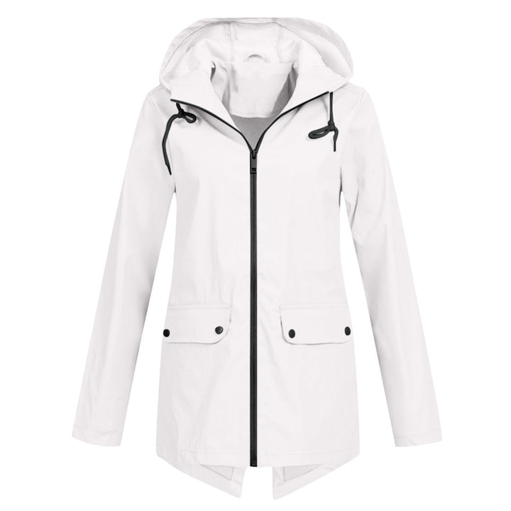 Womens Hooded Parka Coat Waterproof