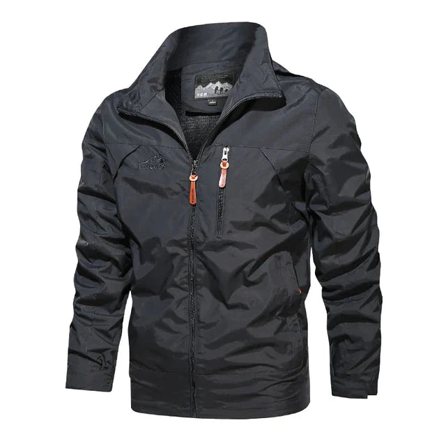 Unisex Wind Jacket Polyester Blend Lightweight Windproof