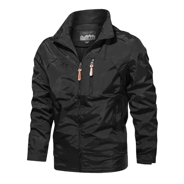 Unisex Wind Jacket Polyester Blend Lightweight Windproof
