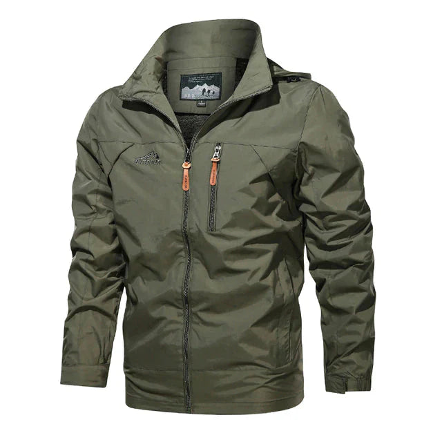 Unisex Wind Jacket Polyester Blend Lightweight Windproof