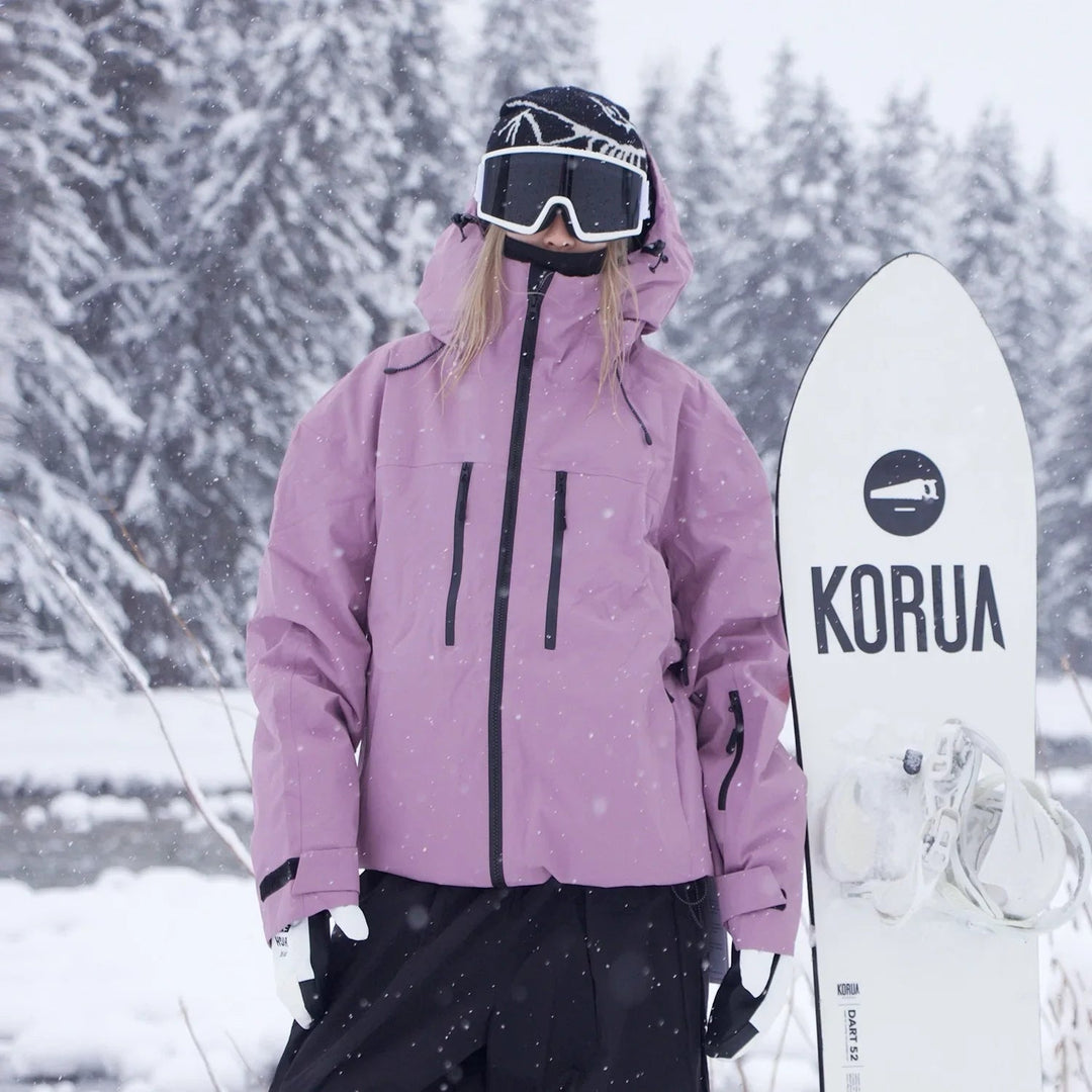 Womens Ski Jacket Insulated Winter Fit - BritishMode