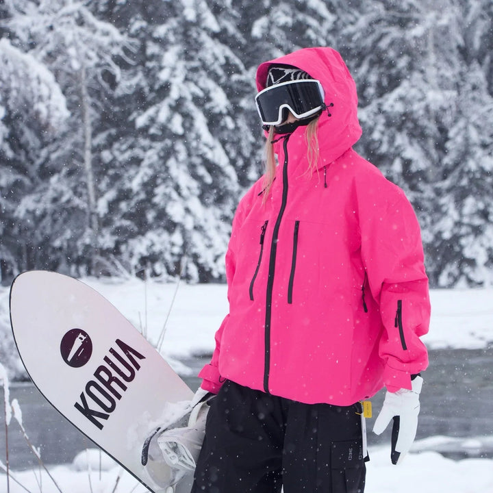 Womens Ski Jacket Insulated Winter Fit