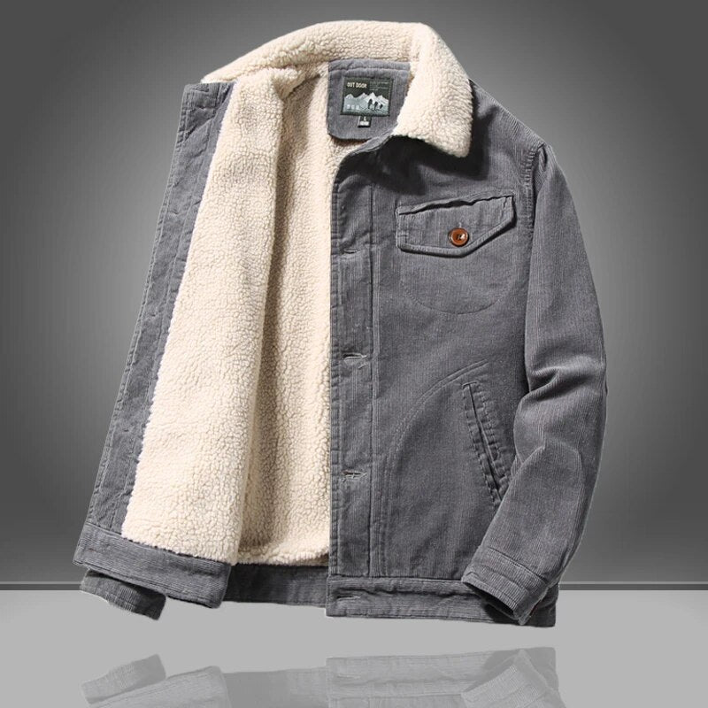 Mens Parka Coat Fleece Lined Rugged Fit - BritishMode