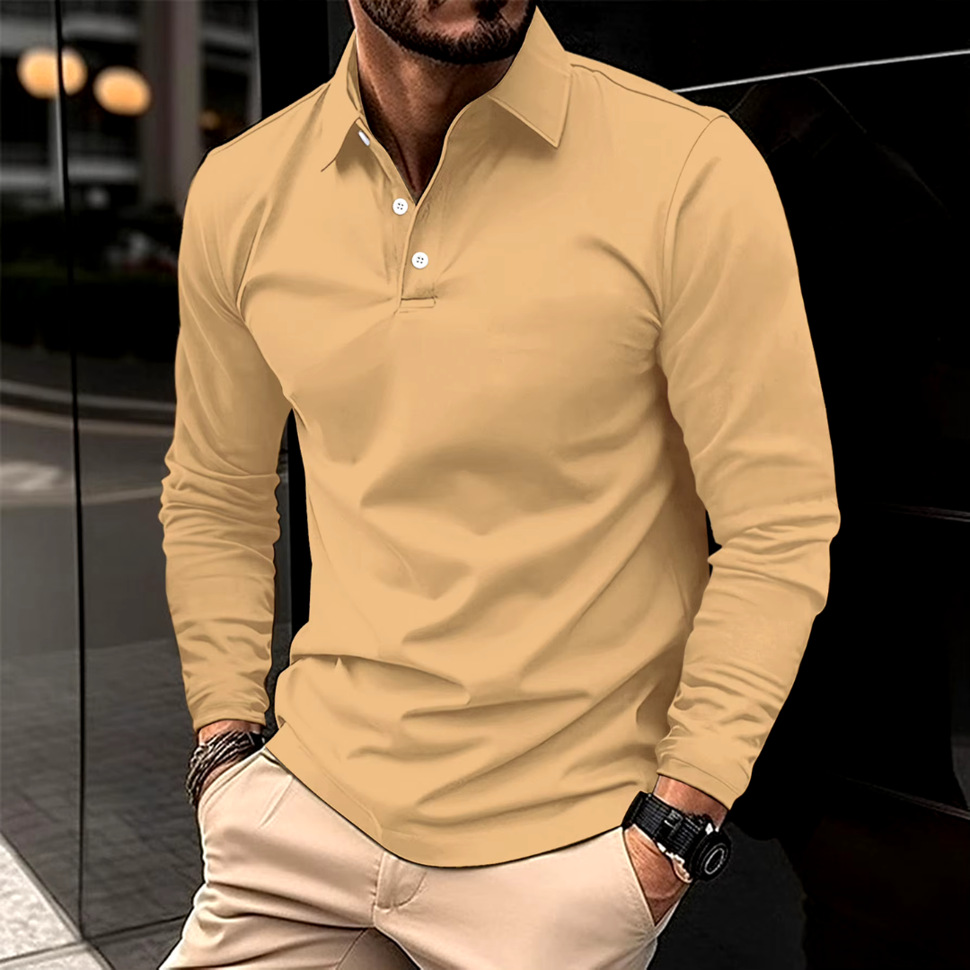 Mens Polo Shirt Classic Comfortable Fit