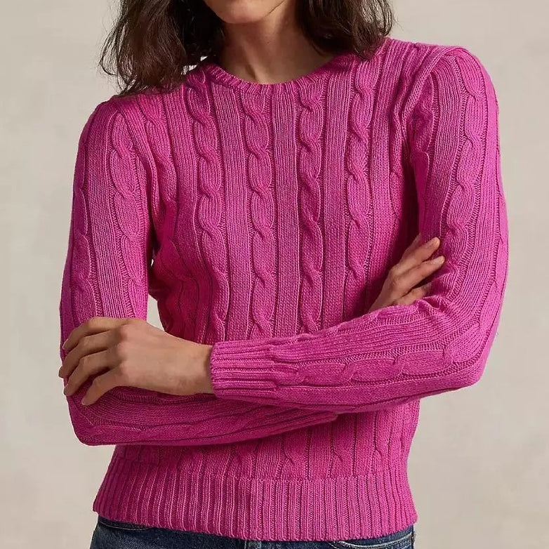 Mens Cotton Sweater Classic Fit Crew Neck - BritishMode