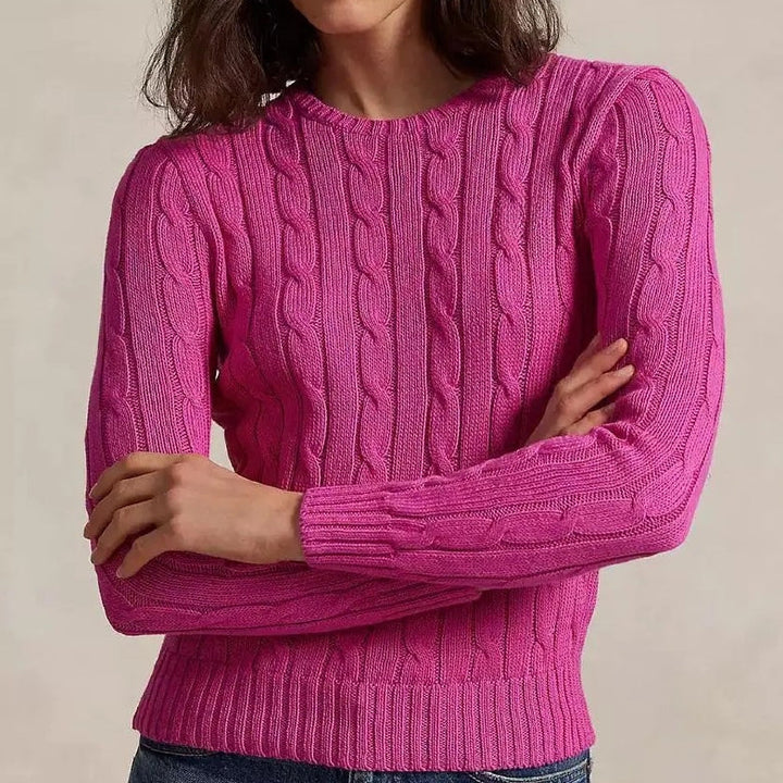 Mens Cotton Sweater Classic Fit Crew Neck - BritishMode