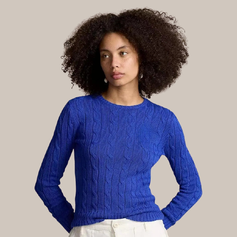 Mens Cotton Sweater Classic Fit Crew Neck