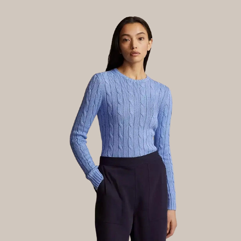 Mens Cotton Sweater Classic Fit Crew Neck