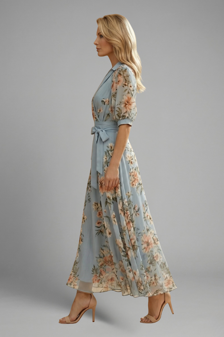 Womens Floral Dress with Everyday Elegant Fit