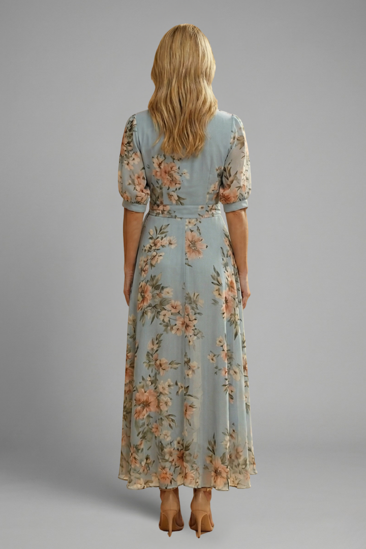 Womens Floral Dress with Everyday Elegant Fit