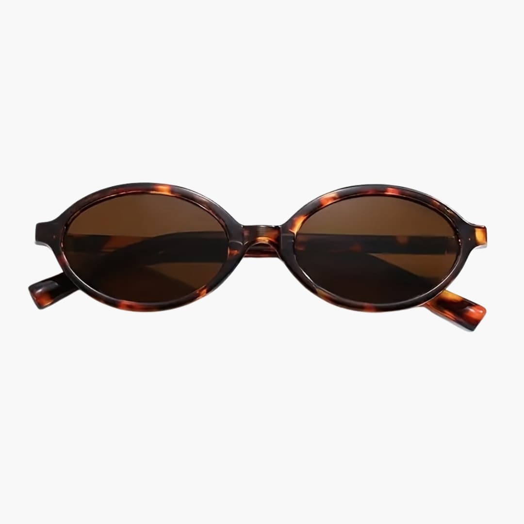 Womens Sunglasses Oval Frame UV Protection - BritishMode