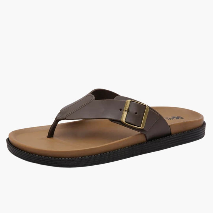 Mens Wide Fit Sandals Cushioned Insole Lightweight Sole