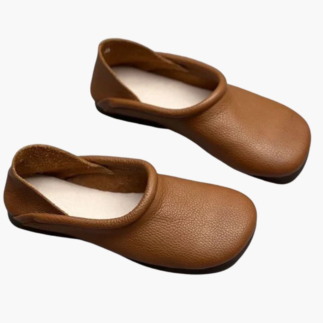 Womens Sandals Vegan Leather Cushioned Insole - BritishMode