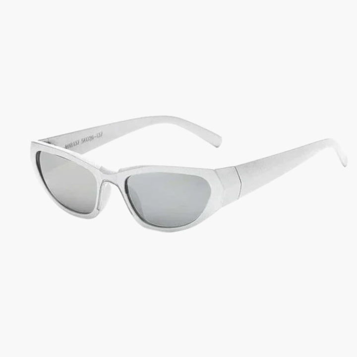 Womens Sunglasses Cat Eye Frame Metal Detail - BritishMode