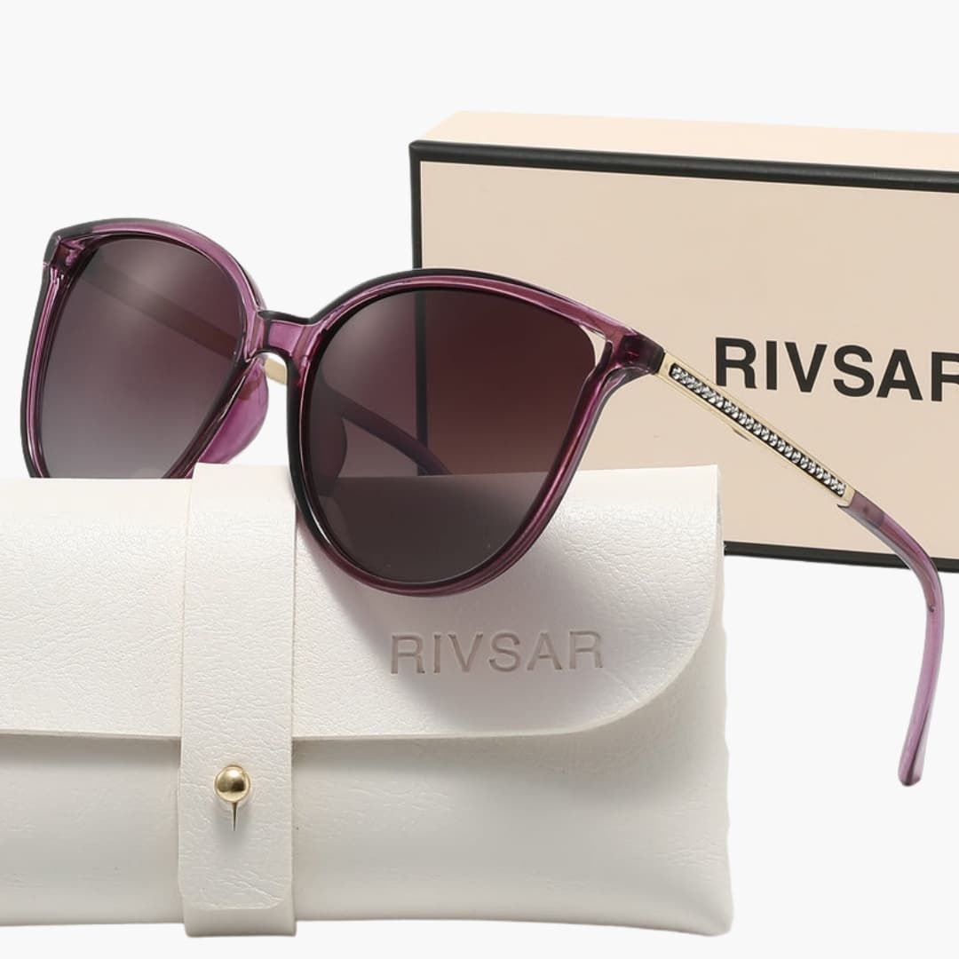Womens Sunglasses Cat Eye Frame Polarized Lenses - BritishMode
