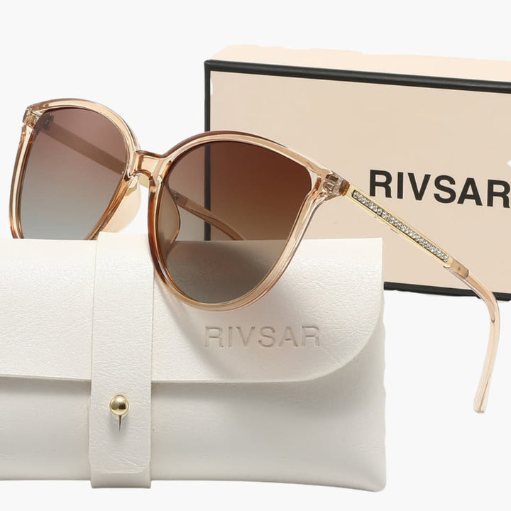Womens Sunglasses Cat Eye Frame Polarized Lenses