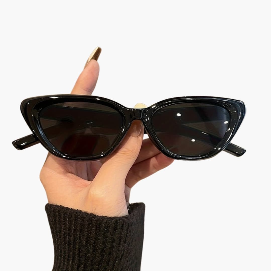 Womens Sunglasses Cat Eye Polycarbonate Frame UV Protection - BritishMode
